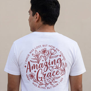 Amazing Grace circle Shirt Backprint