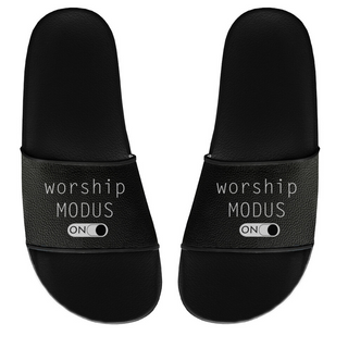 Worship mode flip flops