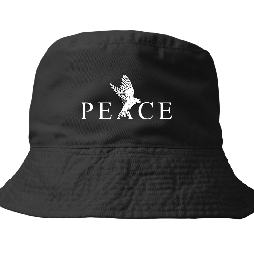 PEACE BUCKET HAT