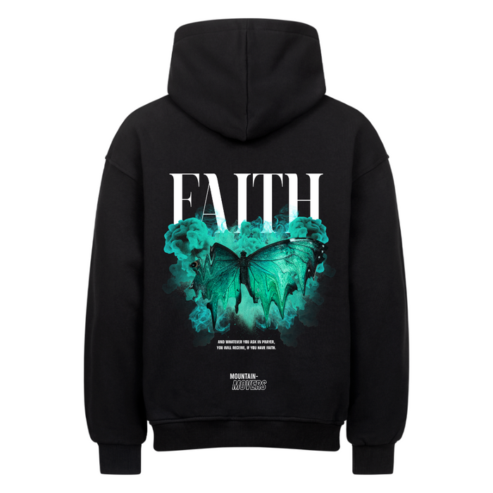 Faith Streetwear Oversized Hoodie Backprint
