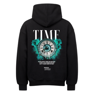 Time Oversized Hoodie BackPrint Spring Sale