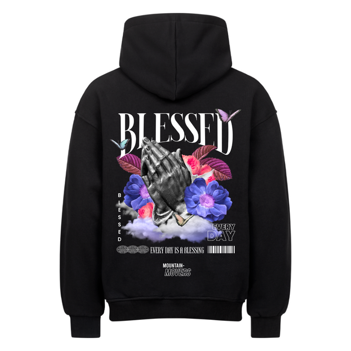 BLESSED STREETWEAR OVERSIZE HOODIE Rugprint