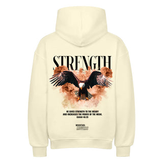 Strength Streetwear Oversized Hoodie BackPrint Spring Sale