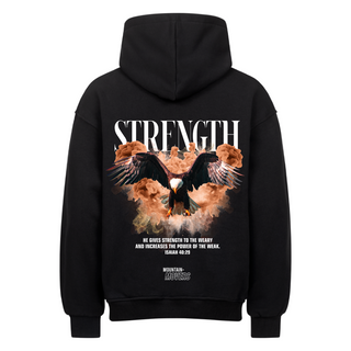Strength Streetwear Oversized Hoodie BackPrint Spring Sale