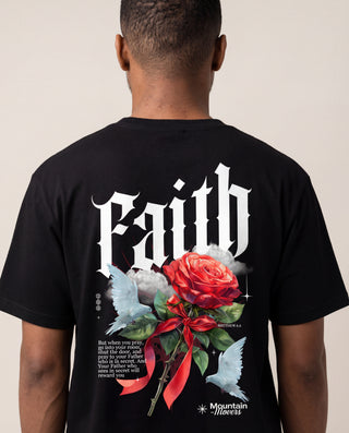 Faith flower dove Shirt, christliche Streetwear von Mountain Movers