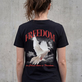 Freedom in Christ Shirt Backprint