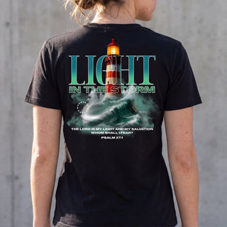 God as Our Light and Salvation Shirt Backprint