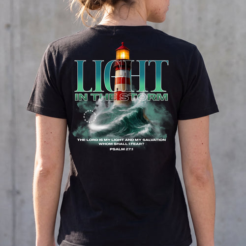 God als Ons Licht en Heil Shirt Rugprint