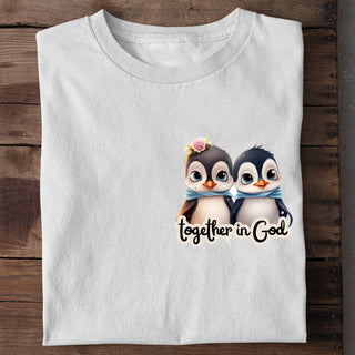 Together in God Penguin T-Shirt
