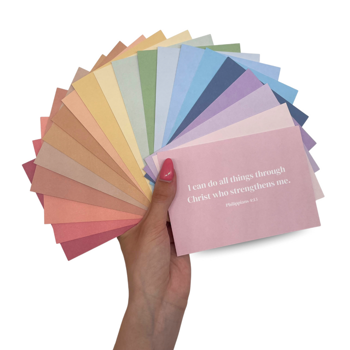 Bijbelvers briefkaarten bundle Engels