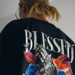 Blessed Streetwear Oversized T-Shirt BackPrint
