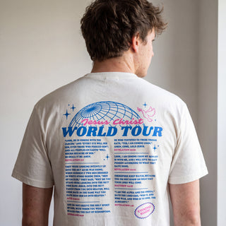 Jesus Christ World Tour Shirt Backprint