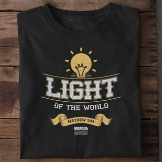 Light of the world retro t-shirt