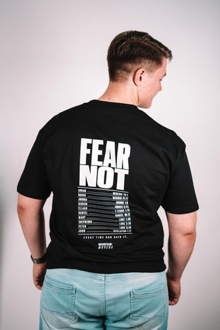 Fear Not Tour Heavy Oversized Shirt Backprint