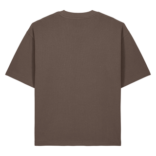 Fear Not Taube Matthäus 10:31 Heavy Oversized Shirt Chestprint, Mocha, Rückseite