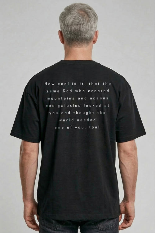 How cool Oversized Shirt BackPrint