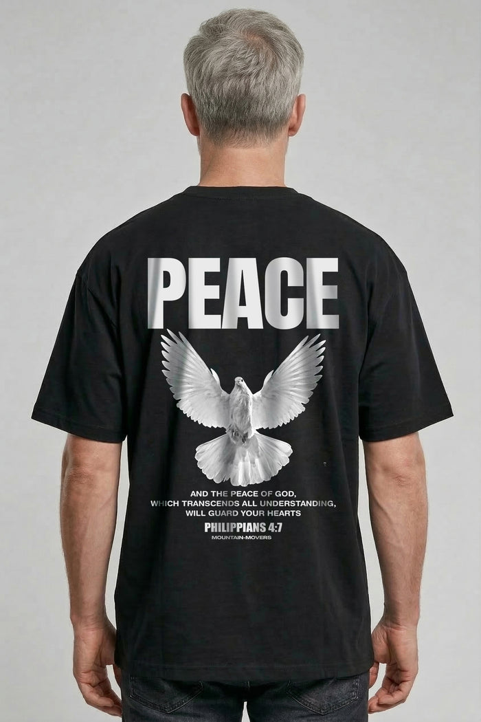 Divine Peace & Protection Oversized Shirt Rugprint