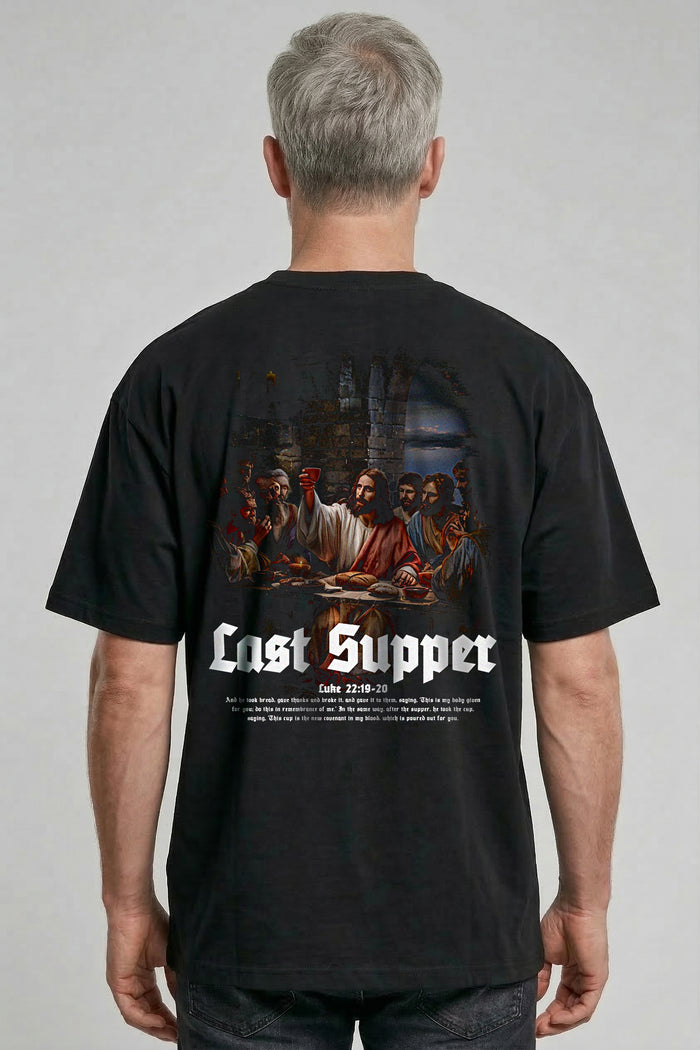 Last Supper Oversized Shirt Rugprint