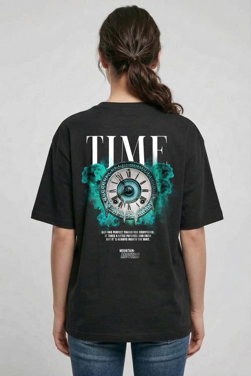 Time Streetwear Oversized Shirt BackPrint