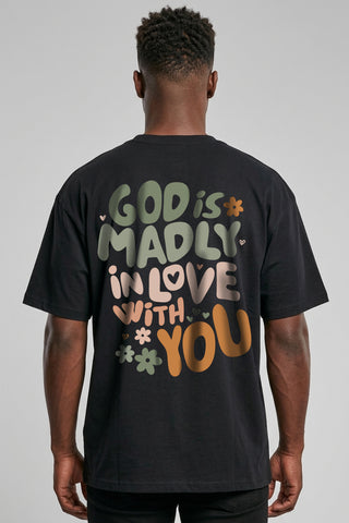 Madly in Love Oversized Shirt BackPrint, christliche Streetwear von Mountain Movers
