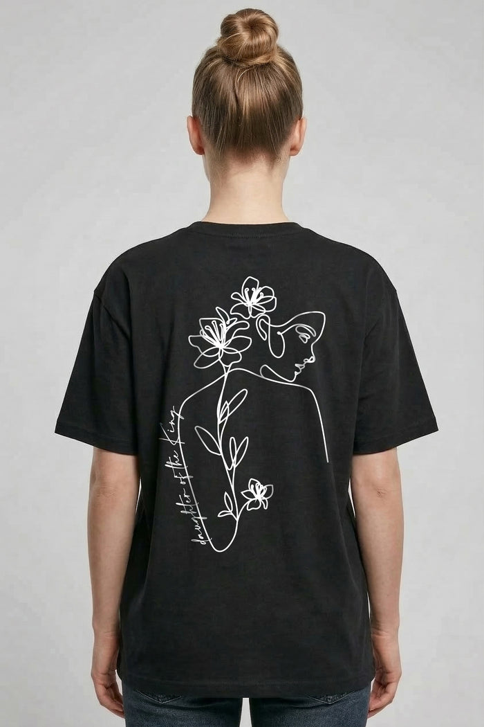 Dochter van de Koning Oversized T-Shirt Rugprint