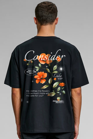 Consider the wildflower Oversize Shirt, christliche Streetwear von Mountain Movers