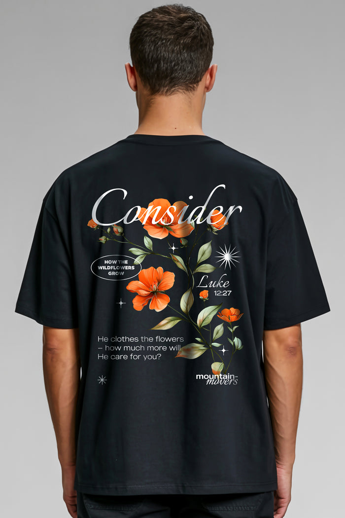 Consider the wildflower Oversized Shirt Rugprint