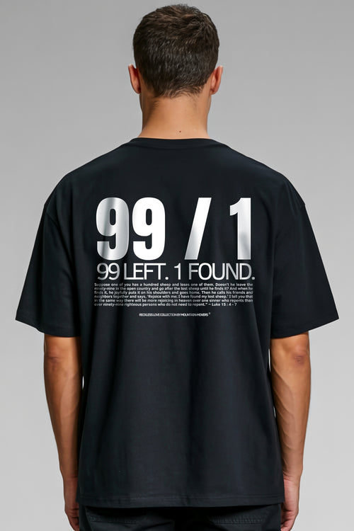 99/1 Oversized Shirt Back & Front Print