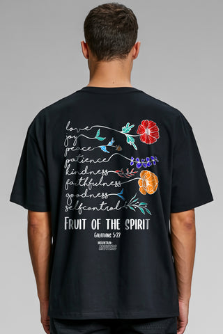 Fruit of the Spirit Oversized Shirt BackPrint, christliche Streetwear von Mountain Movers