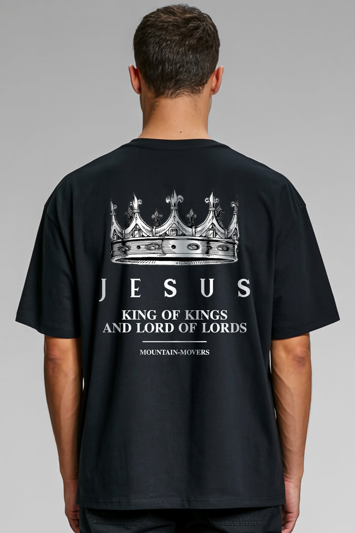 Jesus King of Kings Oversize Shirt BackPrint