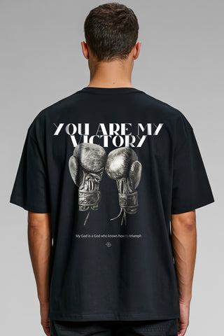 My victory Oversized Shirt BackPrint, christliche Streetwear von Mountain Movers