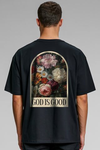 God is good Vintage Oversize Shirt, christliche Streetwear von Mountain Movers
