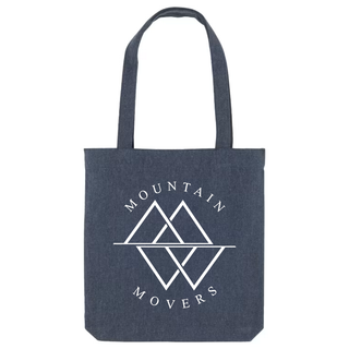 Mountain Movers Tragetasche schwarz, christliche Streetwear