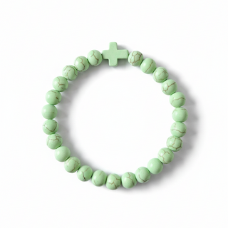 Surprise Kreuz Perlenarmband