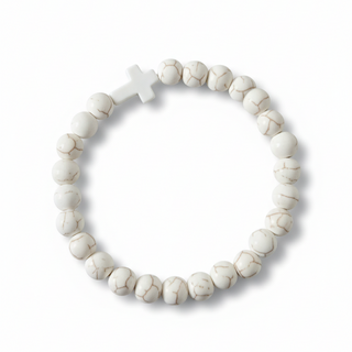 Surprise Kreuz Perlenarmband