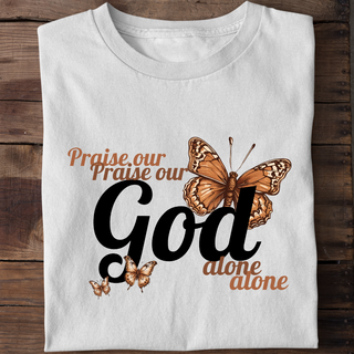 Prijs onze God alleen T-shirt