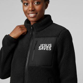 Jesus Saves Teddy Jacke
