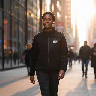 Jesus Saves Teddy Jacke