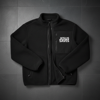 Jesus Saves Teddy Jacke