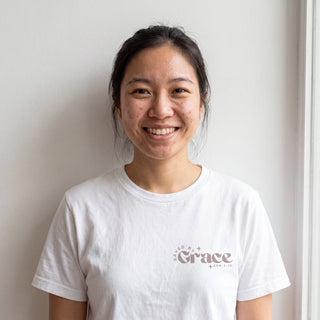 Saved by grace retro taupe Shirt