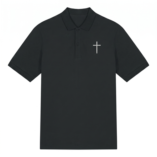 Kreuz Polo T-Shirt (Stick)