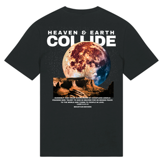 Heaven and Earth Premium Unisex Shirt BackPrint