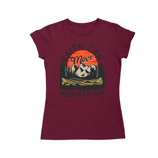 Bergen Retro Dames T-shirt BackPrint