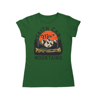 Bergen Retro Dames T-shirt BackPrint