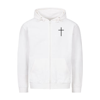 a Love Story Zipper Hoodie Variante, Mountain Movers christliches Design