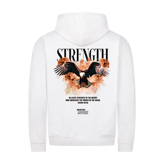 Strength Streetwear Zipper Hoodie Backprint