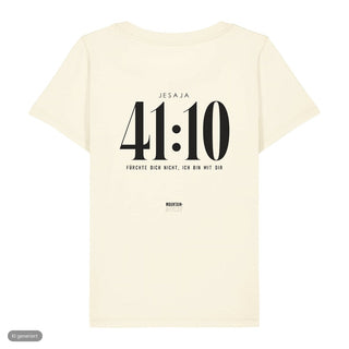 Jesaja 41:10 Frauenshirt deutsch, Beige, Rückseite
