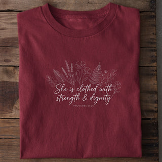 Burgunder – Unisex T-Shirt