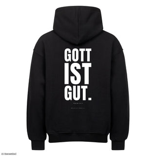 Schwarz – Oversize Hoodie