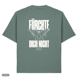 Fürchte dich nicht Rabe Heavy Oversized Shirt, Green Bay, Rückseite
